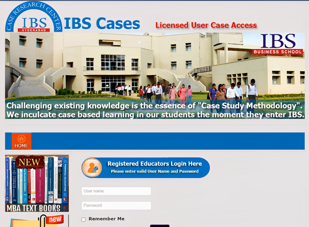 ibs case study portal